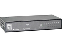 LevelOne GEU-0822 Unmanaged L2 Switch με 8 Θύρες Ethernet 1Gbps
