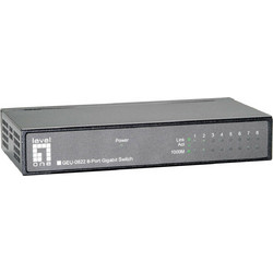 LevelOne GEU-0822 Unmanaged L2 Switch με 8 Θύρες Ethernet 1Gbps