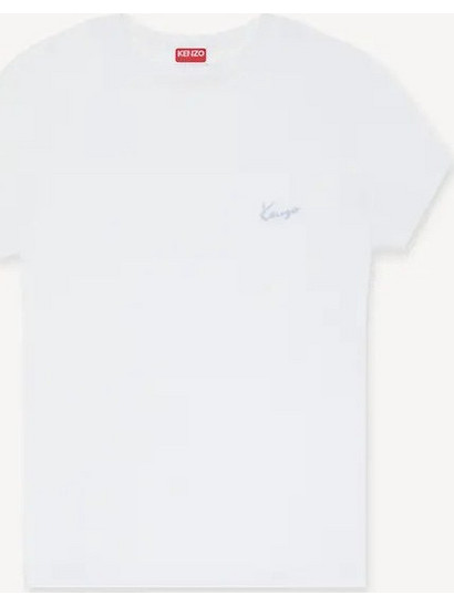 KENZO off white 'KENZO Signature' t-shirt