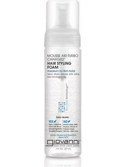 Giovanni Air-Turbo Charged Styling Αφρός Μαλλιών για Όγκο & Λάμψη Δυνατό Κράτημα 207ml