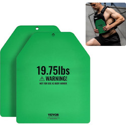 VEVOR Πλάκες Βάρους για Γιλέκο Γυμναστικής 8,9 kg/Ζεύγος, Ατσάλινες, Εργονομικές HJGKPZPHJGPB6OBBJ001V0