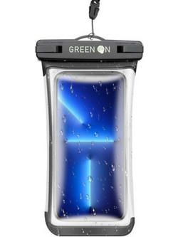 Green on Universal Αδιάβροχη Θήκη για Κινητά 18 x 8.5εκ. - Μαύρο GR76