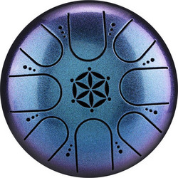 Hluru TCT8-5 5 Inch 8 Notes Mini Steel Blueberry