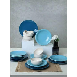 Stewehome Σετ Πιάτα Φαγητού Πορσελάνης 18τμχ STE-004087-P4087