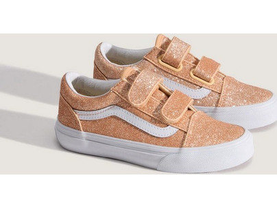 VANS VN000CYAFNL1 Old Skool V apricot glow glitter