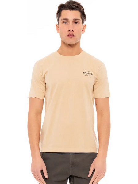 Splendid fashion ανδρικό t-shirt 49-206-001 BEIGE