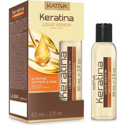 Kativa Keratina Nutrition Liquid Keratin Λοσιόν Μαλλιών Κερατίνης για Επανόρθωση 60ml