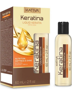 Kativa Keratina Nutrition Liquid Keratin Λοσιόν Μαλλιών Κερατίνης για Επανόρθωση 60ml