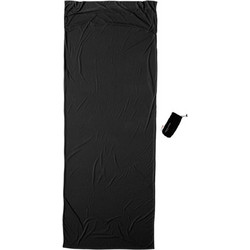 Σεντόνι υπνόσακου Travelsheet Merino Wool 220x90 Cocoon Μαύρο