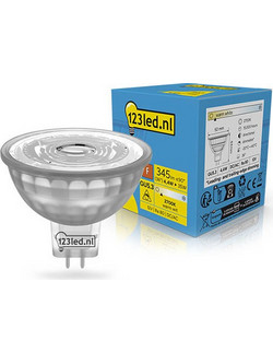 Λάμπα LED 123led GU5.3 Spot Dimmable 2700K 4.4W (35W)