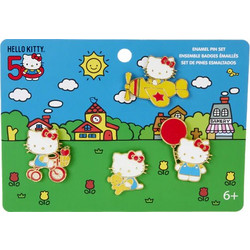 Hello Kitty - 50th Anniversary - 4 Pins Set