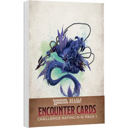 Dungeons & Dragons RPG - Encounter Cards Challenge Rating 0-6: Pack 1