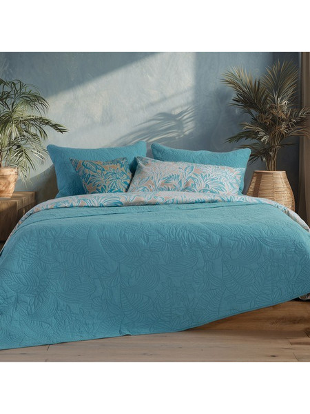 Κουβερλί Charisma Blue 230x240 Υπέρδιπλο Nef-Nef Homeware