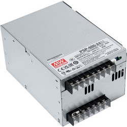 MEANWELL-PSP600-24 90791 Τροφοδοτικό/Μετασχηματιστής Class I PELV 600W 25A AC 220-240V σε DC 24V IP20 - Ρυθμιζόμενo από DC 20V έως DC 26.4V - Ασημί - Μ17 x Π12 x Υ9.3