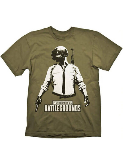 PUBG T-SHIRT STENCIL GUY, SIZE S