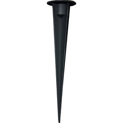 ΠΑΣΑΛΑΚΙ ΚΗΠΟΥ ΠΛΑΣΤΙΚΟ ΑΜΜΩΔΕΣ ΜΑΥΡΟ Φ157mm / HI7182NBLMS