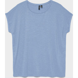 Γυναικεία μπλούζα VMLAVA GLITTER SS TOP STRIPE LX JRS NOOS 10250488
