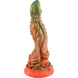 Ophelia's Dream Toys- Green Tentacle Dildo- 10QS-H026