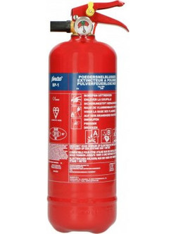 Alecto BP-1 Powder Fire Extinguisher, 1 kg
