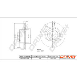 Dr!ve+ Δισκόπλακα - DP1010.11.0398
