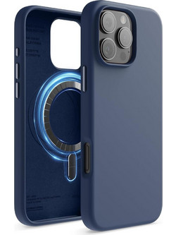 Θήκη iPhone 16 Pro Max Elago Magnetic Silicone Case Premium Σιλικόνης με MagSafe - Jean Indigo (ES16MSSC69PRO-JIN)