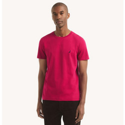 NAUTICA T-SHIRT ΑΝΔΡΙΚΟ - ΦΟΥΞΙΑ - VR8100