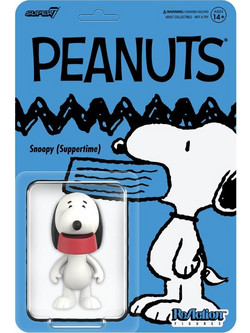 Super7 Peanuts ReAction Wave 9 Snoopy Suppertime 9cm