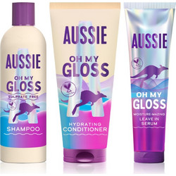 Aussie Oh My Gloss Gift Box σετ δώρου για ενυδάτωση και λάμψη