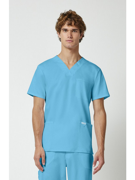 Ανδρική Μπλούζα Cherokee Revolution | V-Neck | 3 Τσέπες | Turquoise