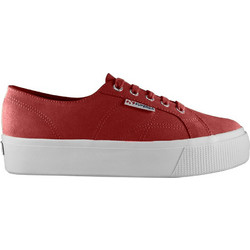 Superga Γυναικεία Sneakers Flatforms Κόκκινα S00C660-104
