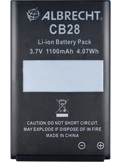 Albrecht CB28 Μπαταρία Li-Ion 1100mah 3.7v για Tectalk Outdoor