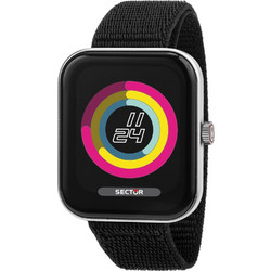 Sector S-03 Pro Synthetic Strap Black