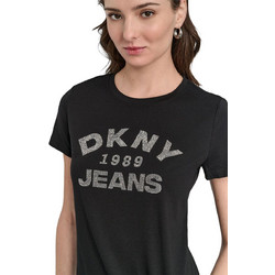 Μπλούζα Κοντομάνικη Dkny LOGO DJ5T1510-BSV Γυναικείο
