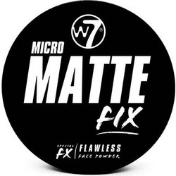 W7 Micro Matte Fix Flawless Face Light Pressed Powder 6gr