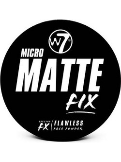 W7 Micro Matte Fix Flawless Face Light Pressed Powder 6gr