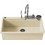 Sanitec Ultra Granite Quartz 850 Multi Ένθετος Νεροχύτης Γρανίτη Ματ Ocra 79x50cm