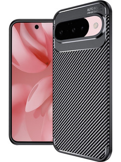 Techsuit CarbonFiber Θήκη για Google Pixel 10 / 10 Pro - Μαύρο