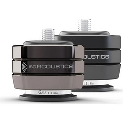 IsoAcoustics GAIA III Neo Black (set 4 τεμαχίων)