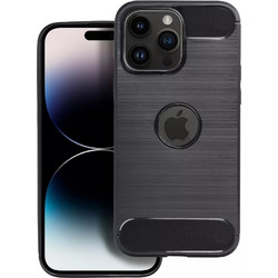 Forcell Carbon Back Cover Black (iPhone 14 Pro Max)