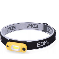 Φακός κεφαλής LED 1watt 100 Lumen επαναφορτιζόμενος 36386 EDM Spain