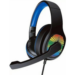 Ezra GE06 Gaming Headset Over Ear Black Blue