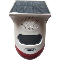 Andowl Q-BJ200 Ασύρματος Αυτόνομος Αισθητήρας με 1 Ανιχνευτή Κίνησης, 1 Τηλεχειριστήριο