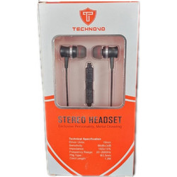 Technovo TN-A002 Handsfree In-Ear 3.5mm Black