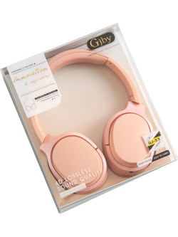 Gjby GJ-33 Ενσύρματα Ακουστικά Over Ear Ροζ