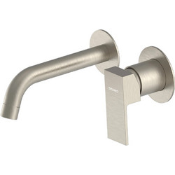 BRUNO μπαταρία νιπτήρα M61615-273, εντοιχισμού, αναμεικτική, ασημί M61615-273