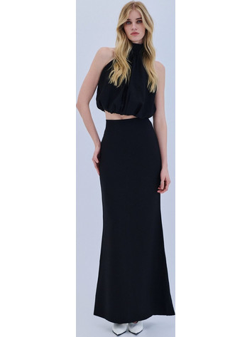 Skirt maxi - black