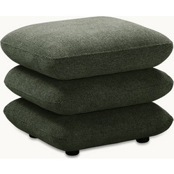 RAVENNA Σκαμπό Περιστρεφόμενο Alvoro Pine Green 55 x 55 x 48
