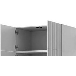Wardrobe PAFOS 2D BASE 90x55.5x45 white matt