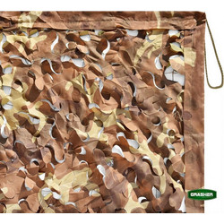 Δίχτυ παραλλαγής 3x3m μπεζ-καφέ (Grasher 103502)