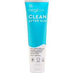 Aegli Clean After Sun Κρέμα Σώματος 150ml